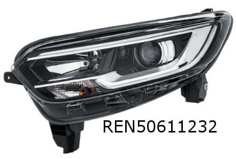 Renault Kadjar (6/15-11/18) koplamp Rechts (halogeen / LED DRL) Origineel! 260103903R