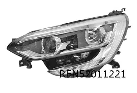 Renault Megane IV (11/15-8/20) Scheinwerfer links Chrom (Life / Zen) Original! 260609169R