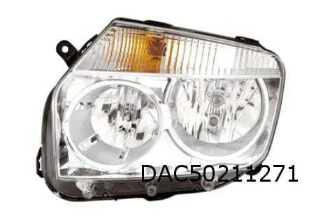 Dacia Duster (5/10-1/14) koplamp Links (chrome) (4x2) Origineel! 260600069R