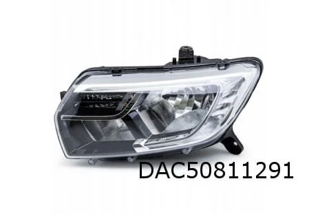 Dacia Logan (1/17-) koplamp Links (halogeen / LED DRL) Origineel! 260603795R