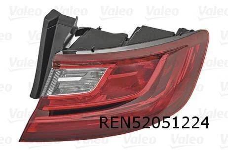 Renault Megane IV (11/15-8/20) achterlicht rechts buiten origineel! 265509578R