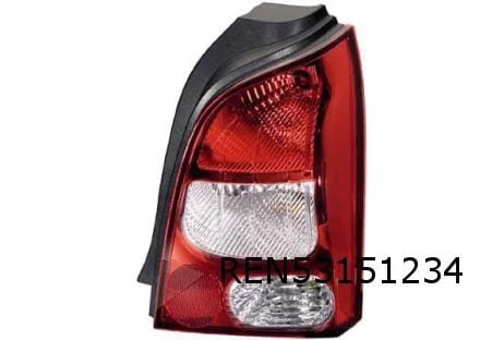 Renault Twingo (3/08-8/14) achterlicht Rechts (incl. fittingplaat en lampen) OES! 8200387889