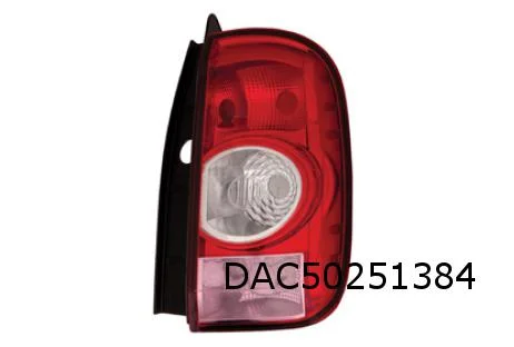 Dacia Duster (5/10-1/14) achterlicht Links (met fittingplaat) origineel! 265550035R