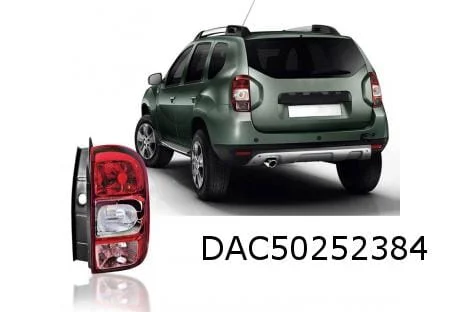 Dacia Duster (1/14-1/18) achterlicht Rechts (zonder fittingplaat) origineel! 265506837R