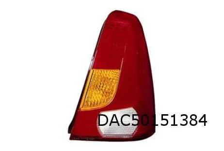 Dacia Logan (10/06-10/12) achterlicht Rechts (Rood/Oranje) origineel! 6001546795