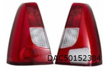 Dacia Logan (10/06-10/12) achterlicht Rechts (Rood/Wit) origineel! 6001549149