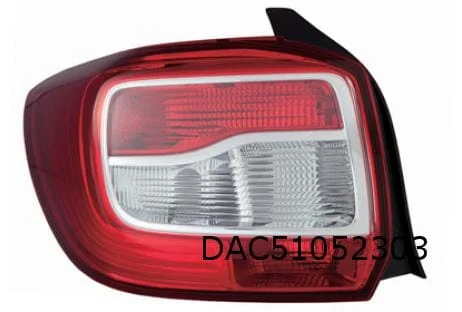 Dacia Logan Sedan (10/12-12/16) achterlicht Links (Rood/Wit) origineel! 265556233R