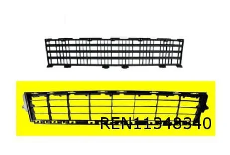 Renault Clio III (2/09-1/13) voorbumpergrille onder (buitenzijde) origineel! 622541459R