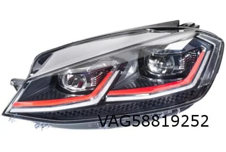 Volkswagen Golf VII (Variant) (2/17-2/20) Koplamp Rechts (Full LED) (versie GTI) OES, Hella! 5G1941078A