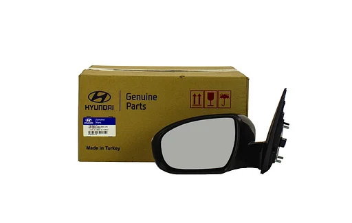 Hyundai i20 (1/15-11/20) Spiegel links (Elb. / beheizt) (Seitenblinker) (Haube zu lackieren) Original! 87610C8170