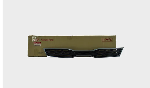 Kia Rio III (8/11-3/15) grille boven (zwart/chrome) Origineel! 863501W210