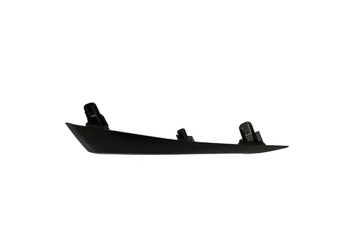 Mazda 2 (4/15-2/20) (type DJ) Lijst voorbumpergrille Links Zwart Origineel! D09T50C22