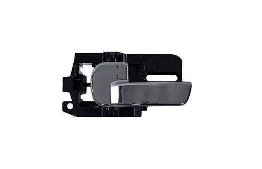 Nissan Qashqai (-1/14) (J10) portiergreep binnen Links voor / achter (Zwart / Chrome) Origineel! 80671JD00E