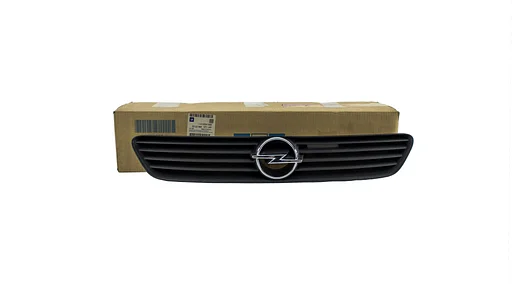 Opel Astra G (3/98-11/04) grille zwart (zonder embleem) Origineel! 90547393
