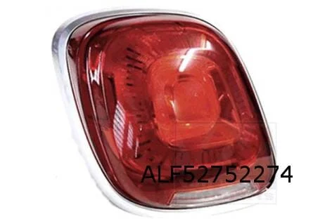Fiat 500X (1/15-9/18) Achterlicht Rechts (RVS rand) (versie Cross / Trekking) OES 52022739
