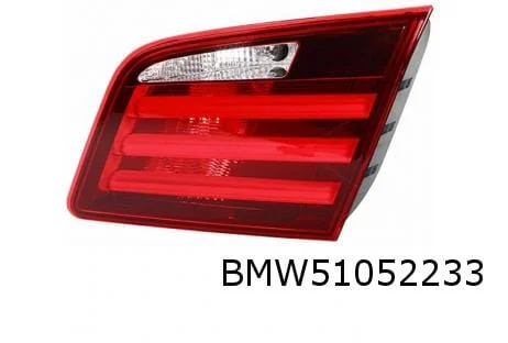 BMW 5-serie Sedan (4/10-9/13) Achterlicht Links binnen OES! 63217203225