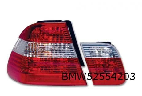 BMW 3-serie Sedan (9/01-3/05) Achterlicht Links buiten (wit / rood) OES! 63216946535