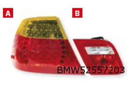 BMW 3-serie Cabriolet (3/03-3/07) Achterlicht Links buiten LED (oranje / rood) OES! BMW52557203