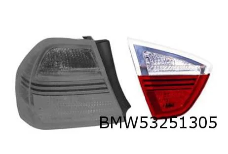 BMW 3-serie Sedan (3/05-9/08) Achterlicht Links binnen OES! 63216937459