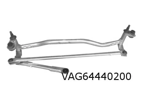 Volkswagen Jetta IV (1/11-3/15) wissermechaniek voorzijde (zonder motor) OES! 5C7955601