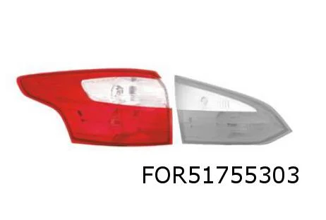 Ford Focus Wagon (3/11-1/15) achterlicht Links buiten (LED) OES! 1785517