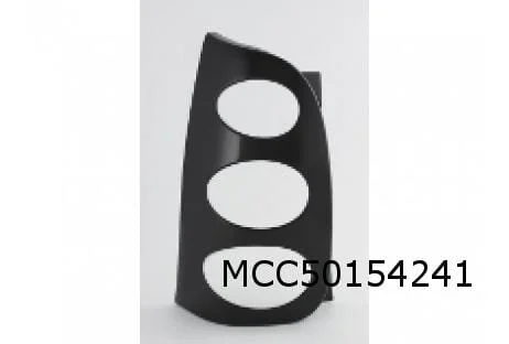 MCC Smart City-Coupe (2/02-) afdekking achterlicht Links (Zwart) OES! 0011644V001CA8A00