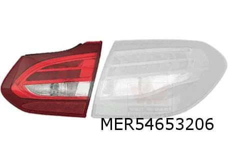 Mercedes-Benz C-Klasse Combi (3/14-6/18) (W205) achterlicht Rechts binnen OES! A2059065600