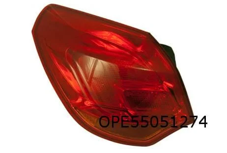 Opel Astra J (12/09-10/15) achterlicht Rechts buiten rood (5-drs.) OES! 13306454