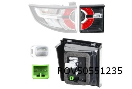 Land Rover Discovery Sport (12/14-9/19) achterlicht Links binnen (bij halogeen koplampen) OES! LR101958