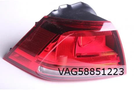 Volkswagen Golf VII (10/12-2/17) achterlicht Links buiten OES! 5G0945095M