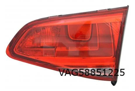 Volkswagen Golf VII (10/12-2/17) achterlicht Links binnen OES! 5G0945093AC