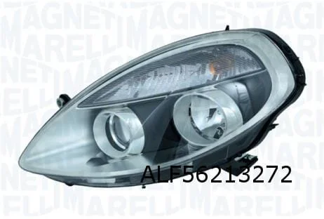Lancia Musa (3/11-) koplamp Rechts zwart OES! 51880907