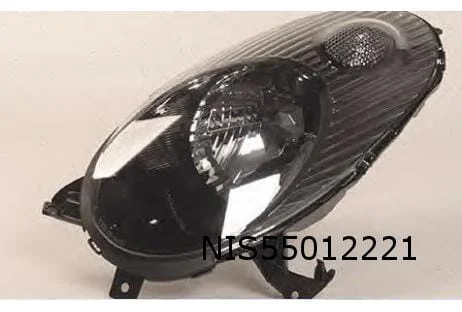 Nissan Micra K12 (-6/05) koplamp Links (zwart) OES! 26060AX705