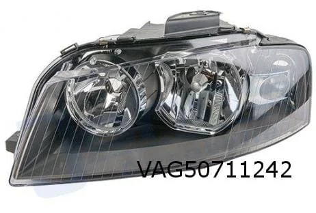 Audi A3 (6/03-8/08) koplamp Rechts (halogeen) OES! 8P0941004K