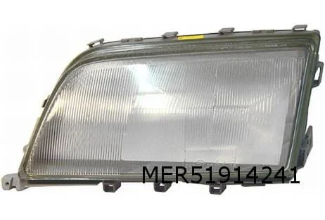 Mercedes-Benz C-Klasse (-8/96) koplampglas Links (voor Bosch) OES! A2028200966