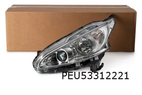 Peugeot 208 (4/12-4/15) koplamp Links (halogeen H7 / H1) (Allure / Pack LED) OES! 1685352580