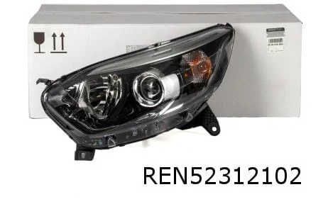 Renault Captur (4/13-6/17) koplamp Rechts (chrome ring rond lens) OES! 260102734R