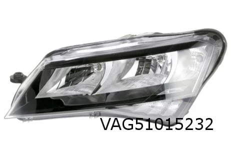 Skoda Superb (3/15-9/19) koplamp Rechts (halogeen) OES! 3V1941016