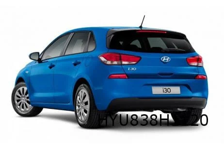 Hyundai	i30 achterklep (bij camera) (4/17-7/20) (HB en Wagon) Origineel! 73700G4010