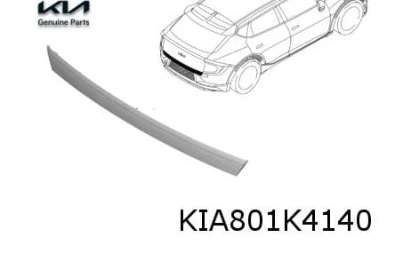Kia EV6 lijst achterklep (te spuiten) (9/21-) Origineel! 87370CV500