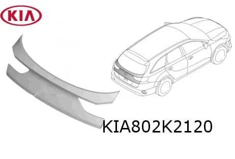 Kia Ceed (Sportswagon) achterklep paneel onder (7/18-10/21) Origineel! 87311J7300