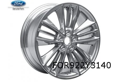 Ford Focus V velg alu. 8J x 18" 5 x 3-spaaks design (Premium Silver) (1/18-) Origineel! 2266491