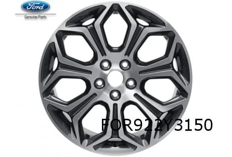 Ford Focus V velg alu. 8J x 18" 7 x 2-spaaks design (Premium Silver) (1/18-) Origineel! 2246341