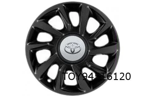 Toyota Aygo velg Aluminium 15'' turbine hoogglans zwart Origineel! PW4570H008ZB