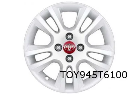 Toyota Aygo velg Aluminium 15'' dubbele 5-spaaks wit Origineel! PW4570H007ZW
