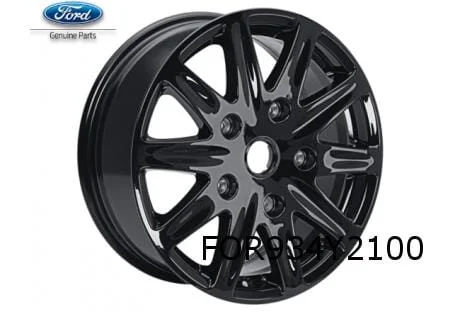 Ford Transit Custom velg alu. 7J x 17" 10-spaaks design (panther black) (3/18-) Origineel! 2125857