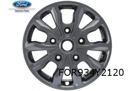 Ford Transit Custom velg alu. 7J x 17" 10-spaaks design (tarnished dark) (3/18-) Origineel! 2221799