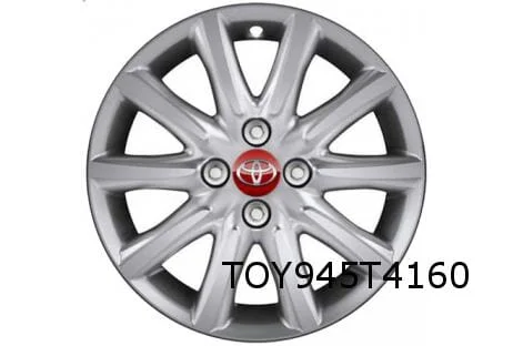 Toyota Aygo velg Aluminium 15'' 10-spaaks zilver Origineel! PW4570H003ZC
