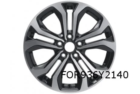 Ford Puma velg alu. 7J x 17" 5 x 2-spaaks design (absolute black gepolijst) (1/20-) Origineel! 2393238