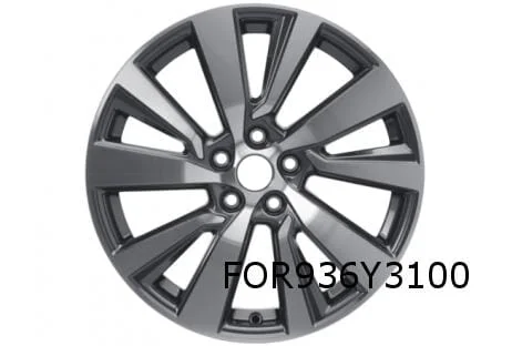 Ford Puma velg alu. 7J x 18" 5 x 2-spaaks design (parelgrijs gepolijst) (1/20-) Origineel! 2393230